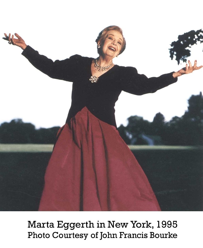 Marta Eggerth w 1995 roku, w wieku 83 lat
