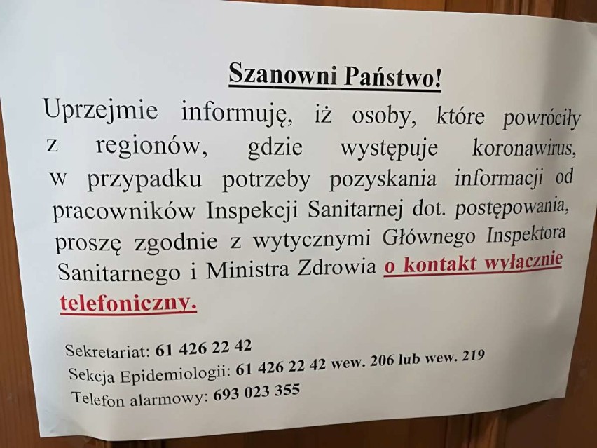 Gniezno: koronawirus. Sanepid apeluje do mieszkańców