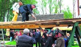 Wygraj drewniany dom! Najlepsze zdjęcie z cięcia deski w Szymbarku. Pytanie 22