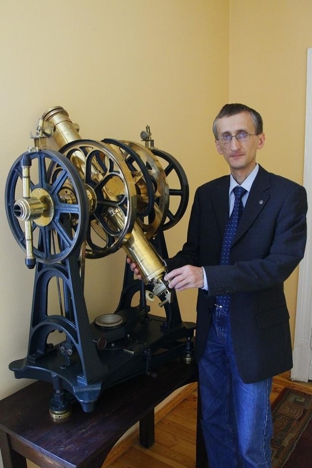Dr hab. Tomasz Kwiatkowski z Obserwatorium Astronomicznego UAM.