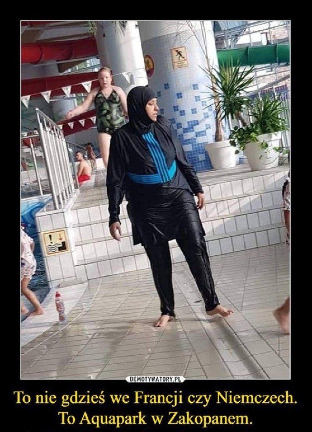 Podhale. Arabki kąpią się w basenach w ubraniu. Czy to legalne? | Zakopane  Nasze Miasto