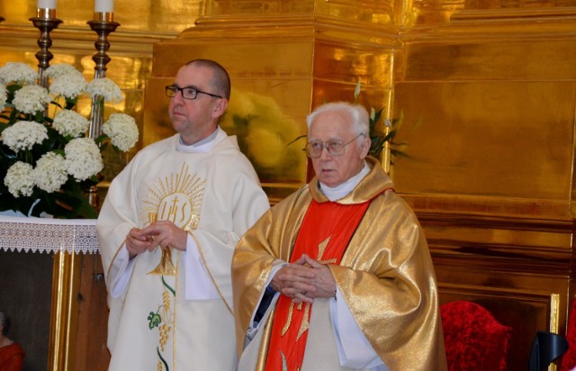 50-lecie święceń kapłańskich ojca Piotra Sasina, jezuity z Piotrkowa