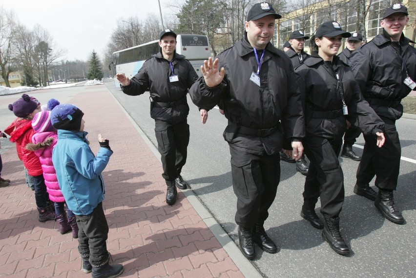 Przedszkolaki odwiedziły Szkołę Policji w Katowicach [ZDJĘCIA]