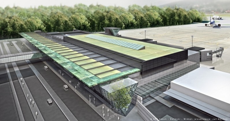 Kraków Airport ma niezwykle ambitne plany [WIZUALIZACJA]