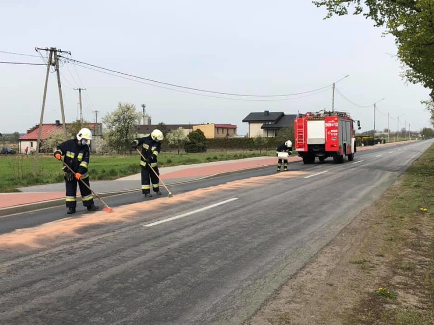 24 kwietnia strażacy z Chocza odbyli ćwiczenia wraz z rozpoznaniem terenu. W tym samym dniu musieli usunąć plamę ropopochodną z drogi wojewódzkiej nr 442.