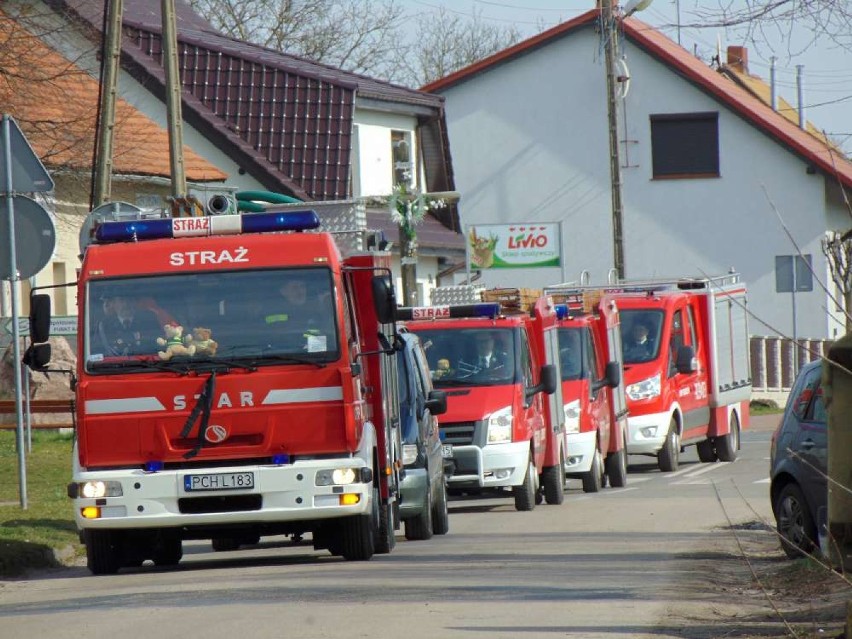 Mieszkańcy Wyszyny pożegnali prezesa Ochotniczej Straży Pożarnej