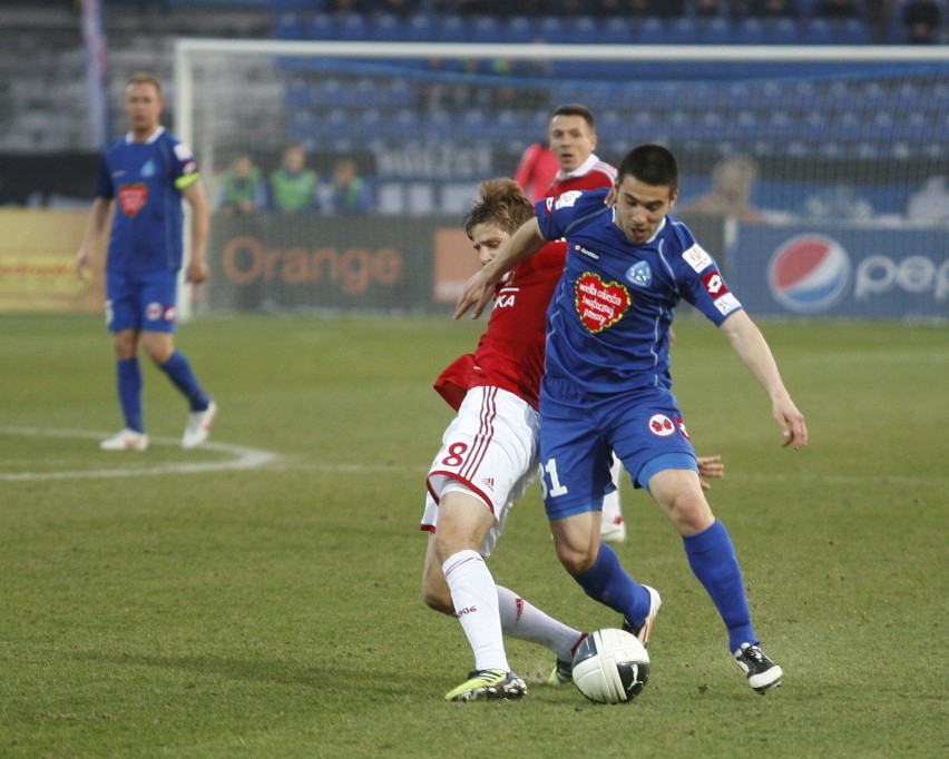 Ruch Chorzów - Wisła Kraków 3:1. Niebiescy mają sposób na Wisłę [ZDJĘCIA]