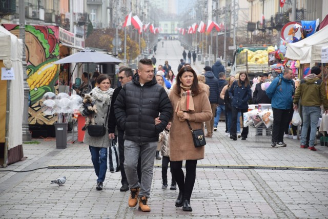 Trzeci dzień jarmarku "Gęsina Świętego Marcina" w Kielcach. Ostatnia szansa, by spróbować regionalnych przysmaków.