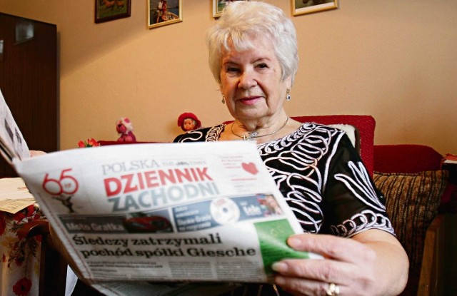 Lucyna Stasikowska z Katowic jest związana z naszą gazetą od lat