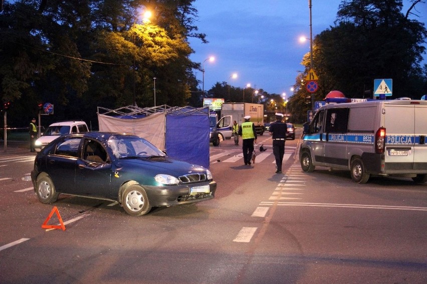 Wrocław: Motocyklista zginął w wypadku na ul. Popowickiej