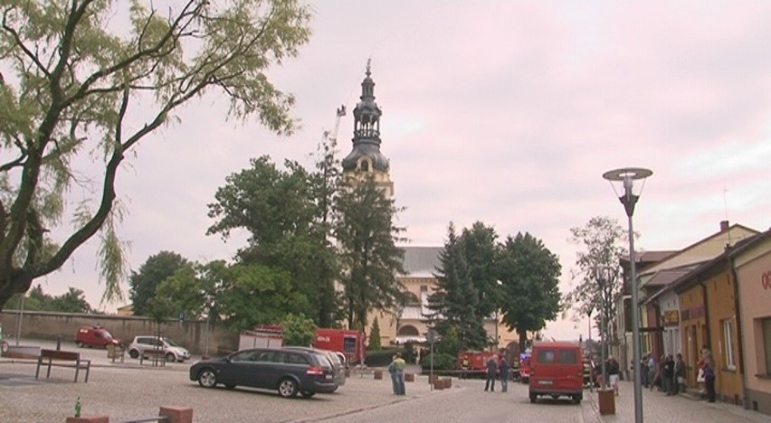 Pożar kościoła św. Marcina w Kłobucku [AKTUALIZACJA, FILM]