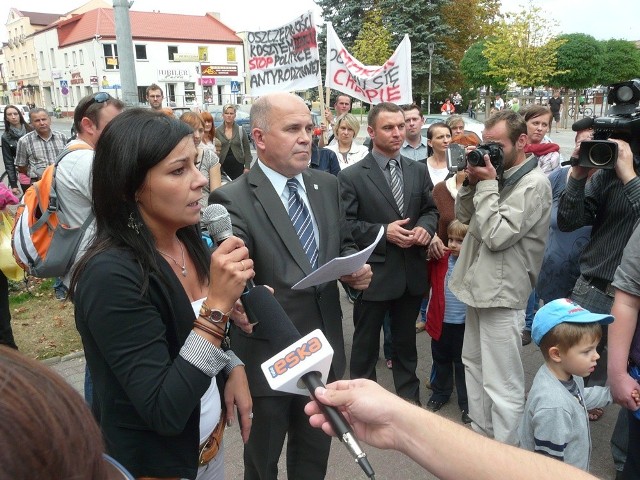 Edyta Korytek (z lewej) liczy na udział tych, którzy brali udział w październikowym proteście