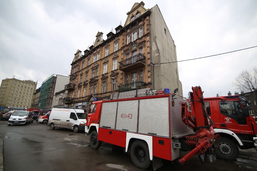 Bytom: Osunęła się ściana budynku przy ul. Krakowskiej