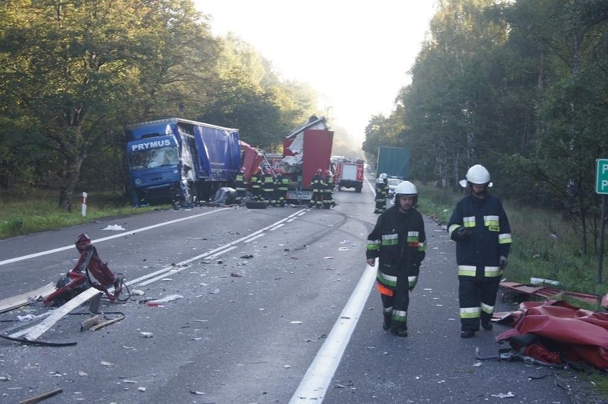 Czasowo odblokowano drogę krajową nr 92. Zdjęcia