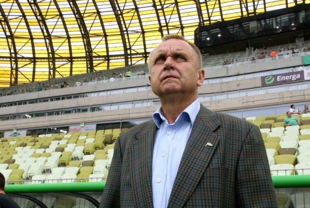 Bogusław Kaczmarek, trener piłkarzy Lechii Gdańsk