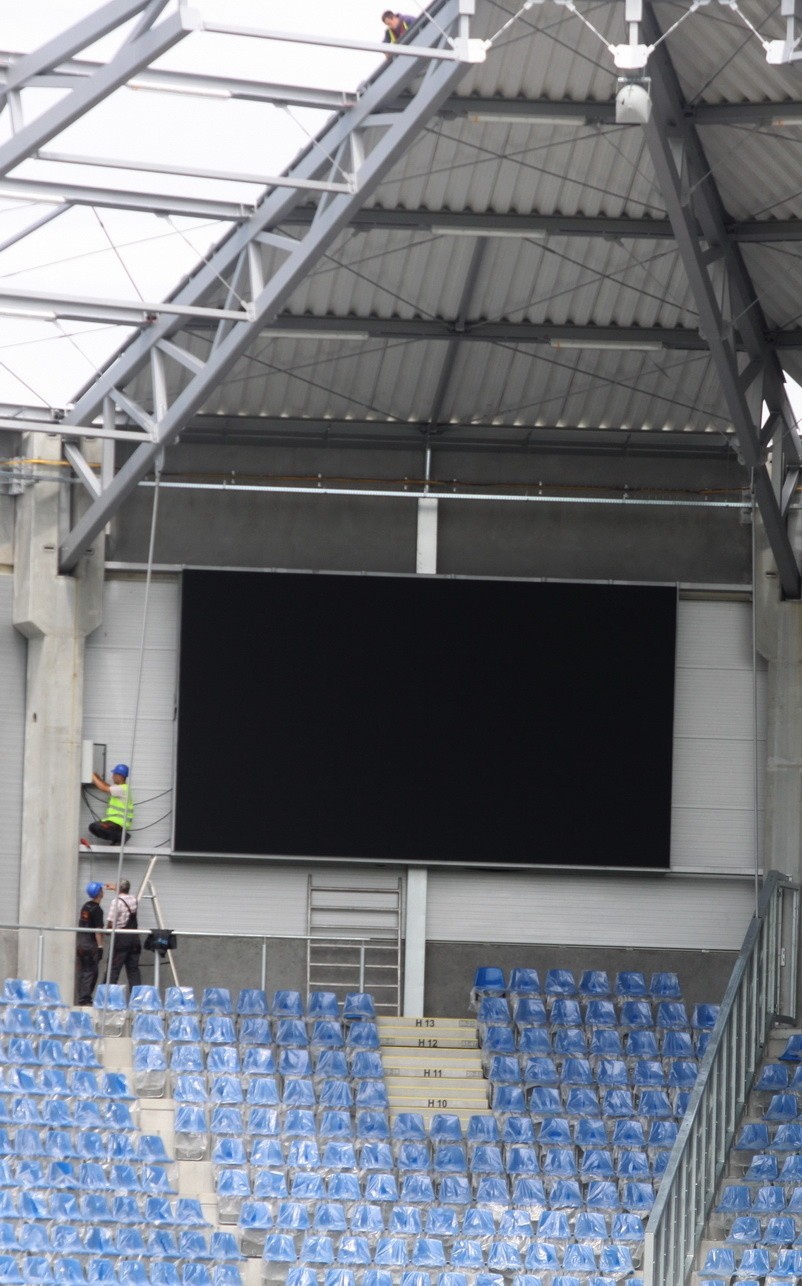 Stadion Piasta Gliwice już prawie gotowy! [ZDJĘCIA]