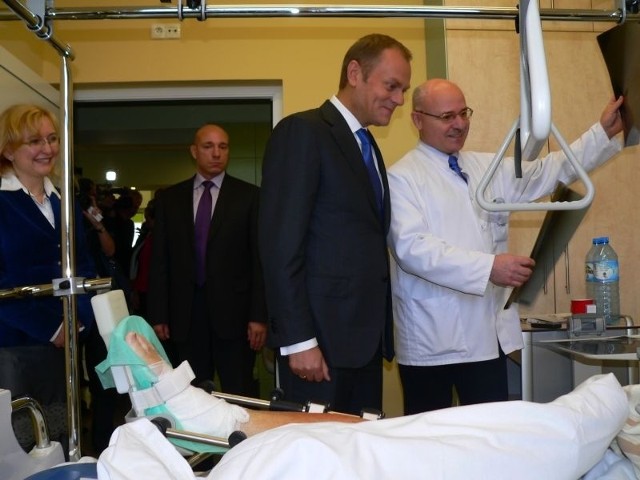 Premier był pod wrażeniem wizyty w pleszewskim szpitalu
