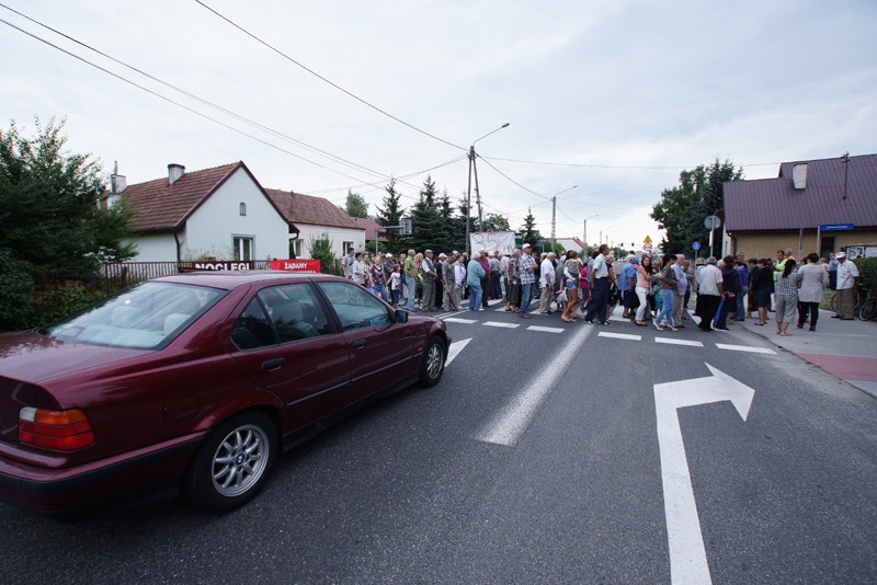 Protest w Tarnowie na ul. Nowodąbrowskiej. Więcej informacji...