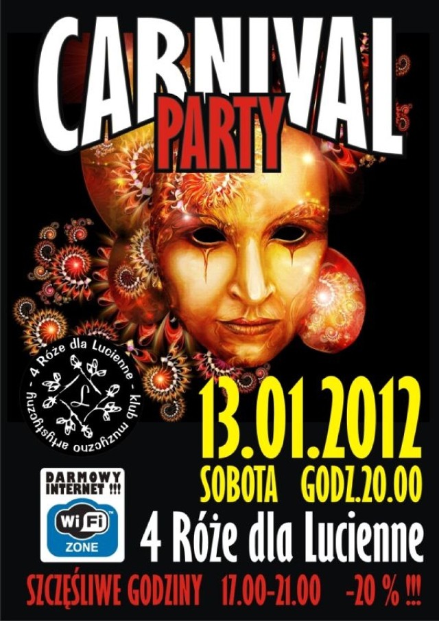 Carnival Party - karnawał czas zacząć !!!