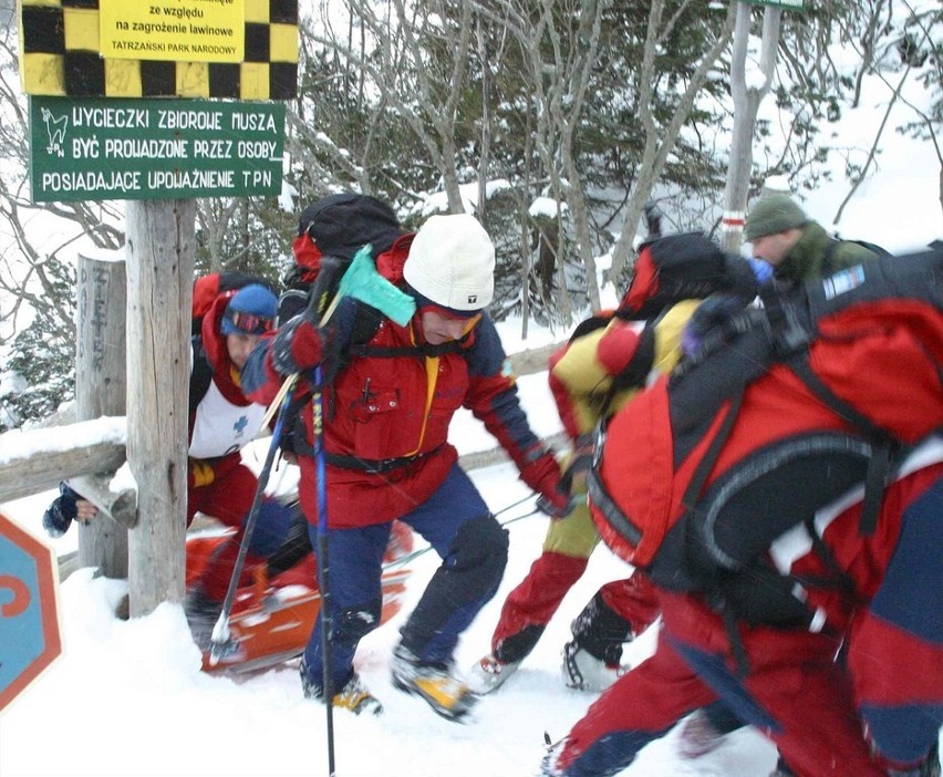 Tatry: akcja ratownicza sprzed dziesięciu lat