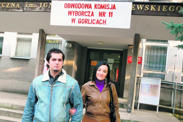 Mateusz Reczek i Aneta Piecuch po głosowaniu