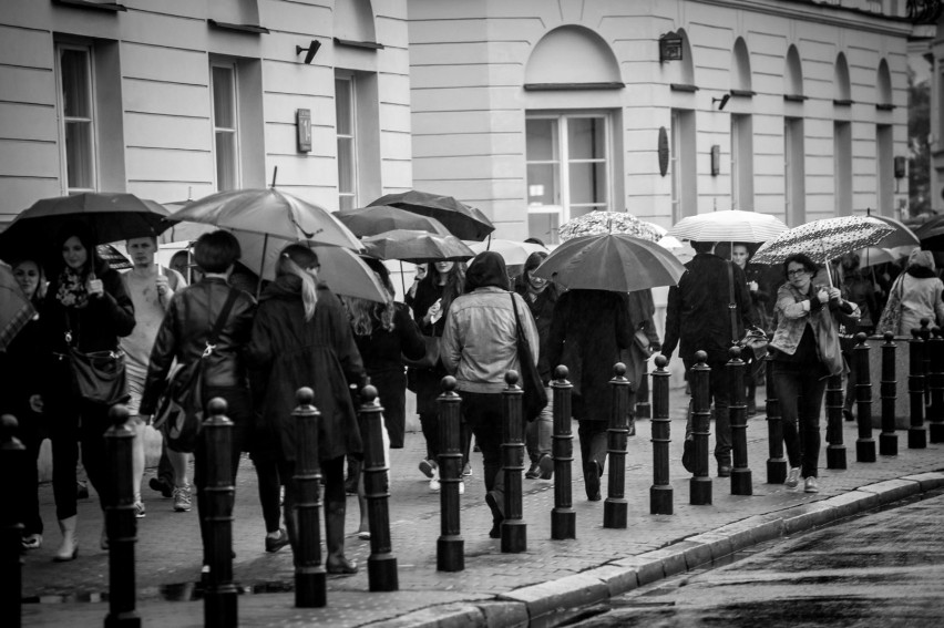 Zdjęcia z "Czarnego Protestu" w październiku 2016 roku