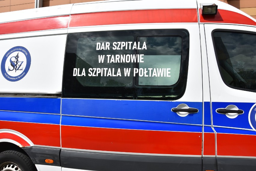 Tarnów. Szpital Szczeklika przekazał karetkę dla Ukrainy. Ambulans trafi do szpitala w Połtawie