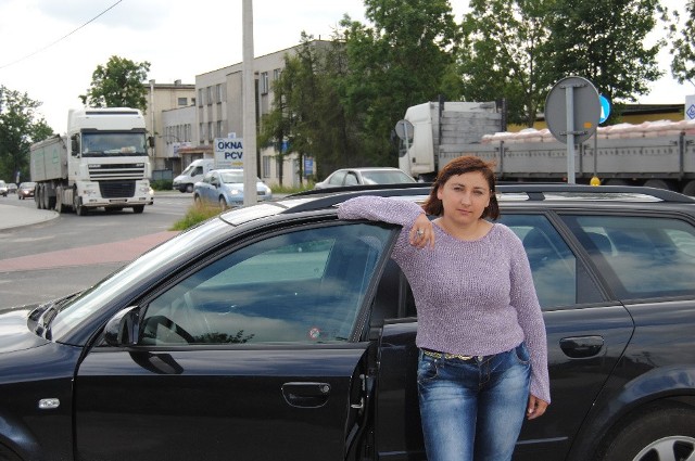Dominika Nowak z Chrzanowa liczy, że złodzieje aut będą pod okiem monitoringu