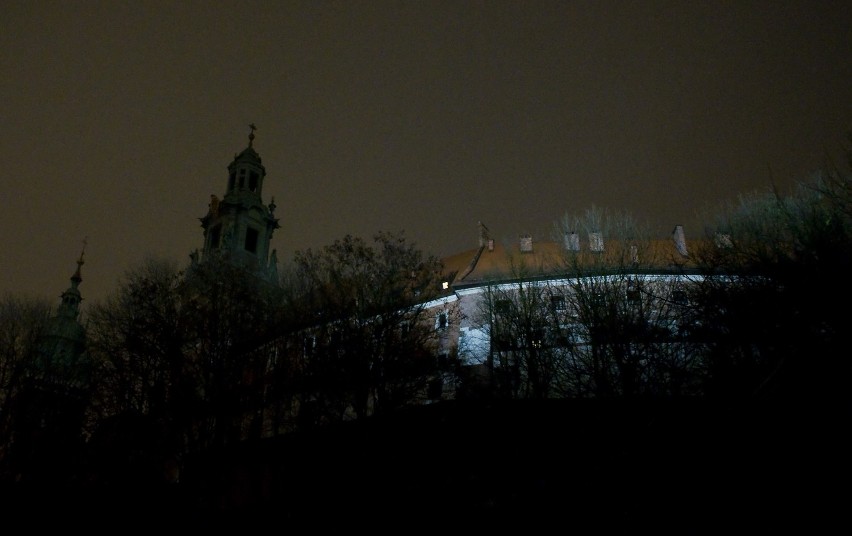 Zaciemniony Wawel