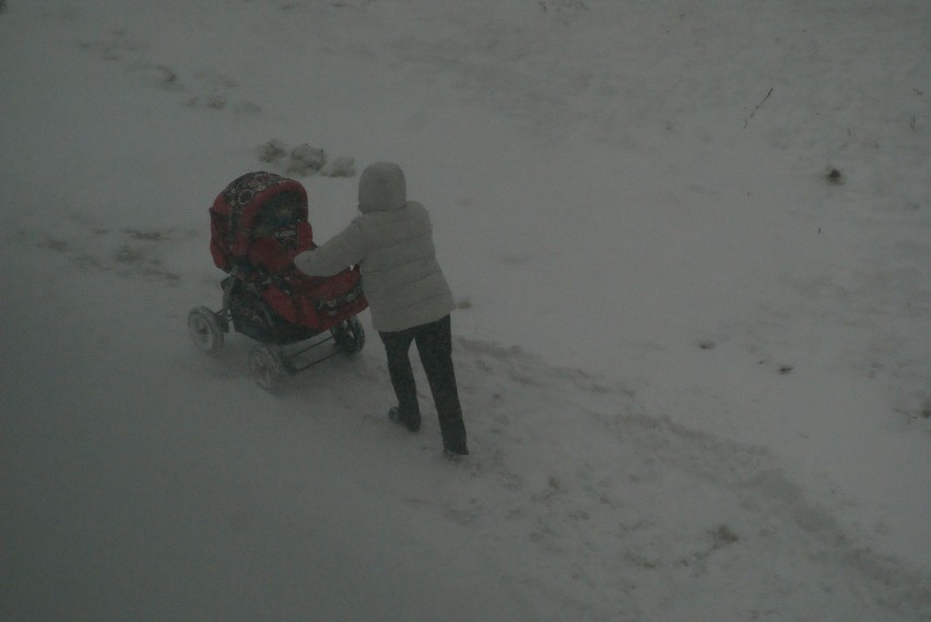 Walka ze śniegiem w Soosnowcu