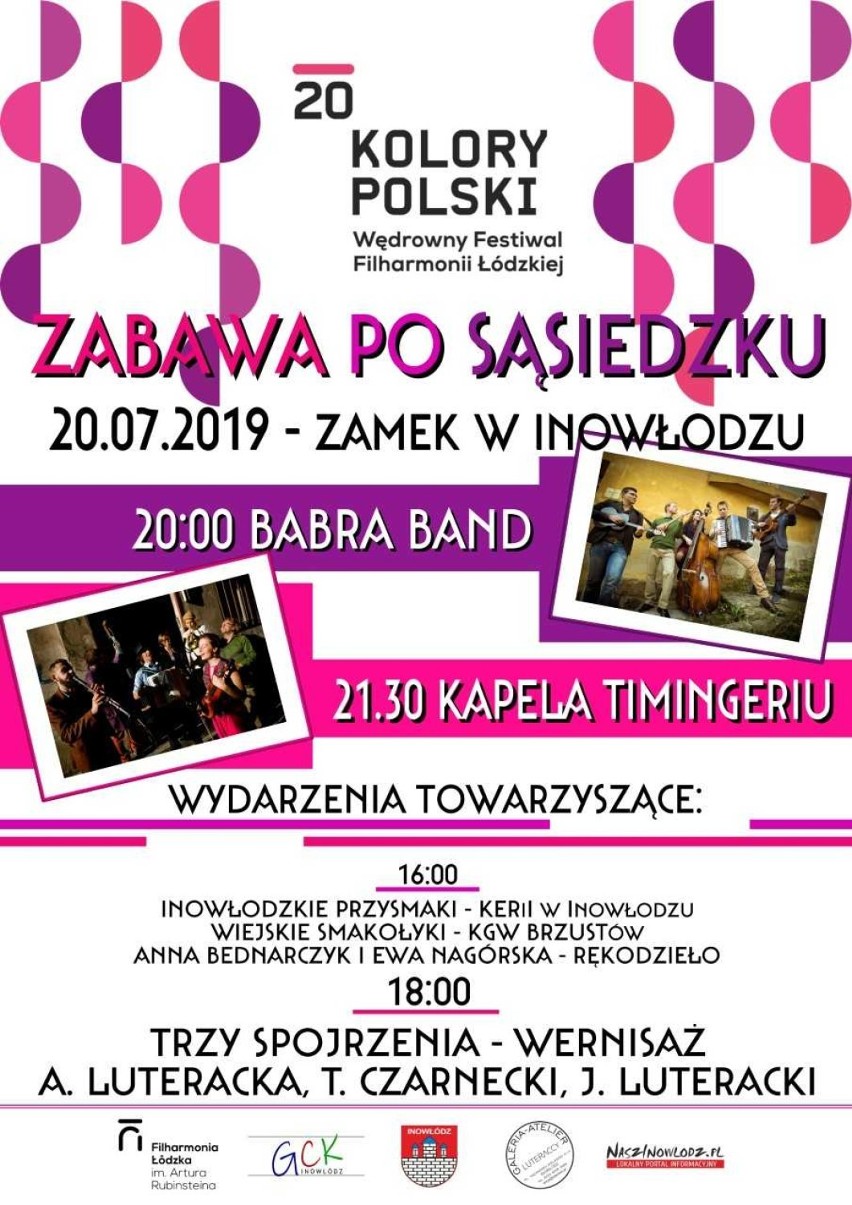 Wędrowny Festiwal Filharmonii Łódzkiej Kolory Polski w Inowłodzu i Poświętnem. Kto wystąpi? [program]