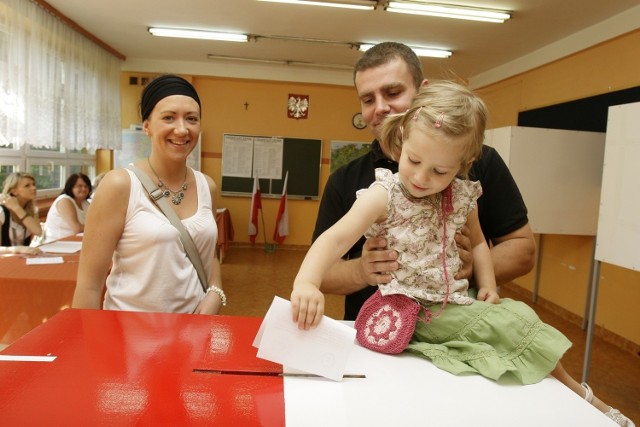 Głosowanie w Katowicach