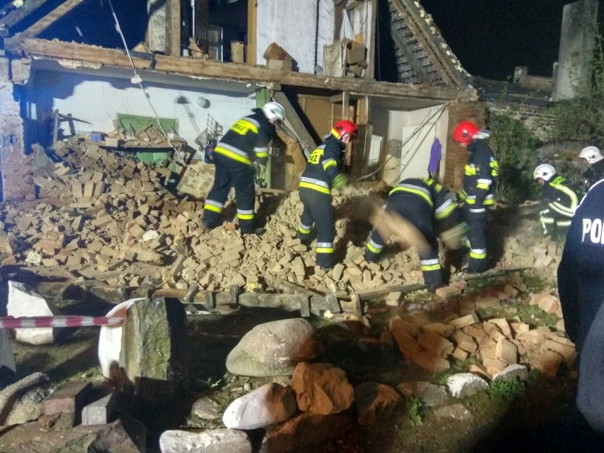 Michorzewko: Katastrofa budowlana. Zawaliła się ściana domu