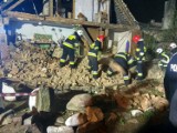 Michorzewko: Katastrofa budowlana. Zawaliła się ściana budynku mieszkalnego [ZDJĘCIA]
