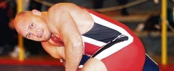Bartłomiej Bartnicki (Górnik Łęczna) rywalizuje w stylu wolnym, w kategorii 120 kg