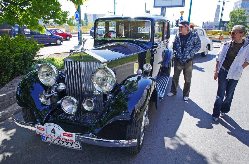 Rolls Royce'y na ulicach Poznania ZDJĘCIA I FILM