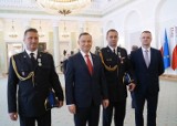 Prezydent RP odznaczył strażaków z Wałbrzycha