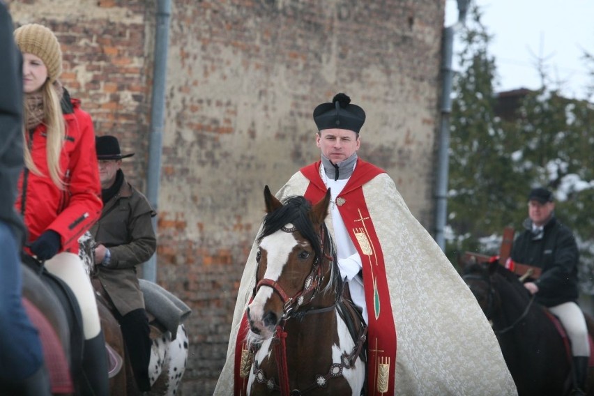 Arcybiskup Wiktor Skworc na procesji konnej w Pietrowicach Wielkich [ZDJĘCIA]