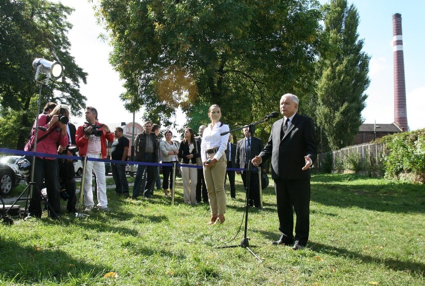 Jarosław Kaczyński w Łodzi