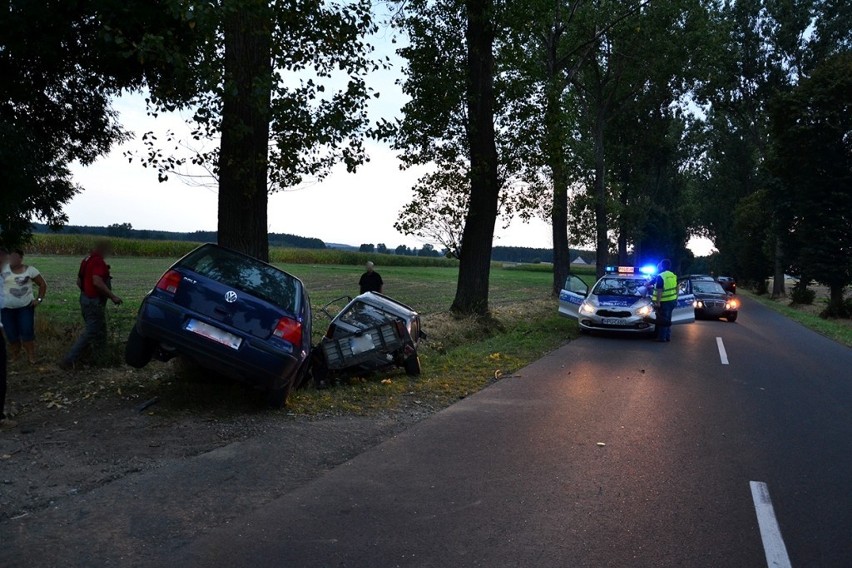 Wypadek na trasie Jarocin-Żerków. Zobacz nowe zdjęcia