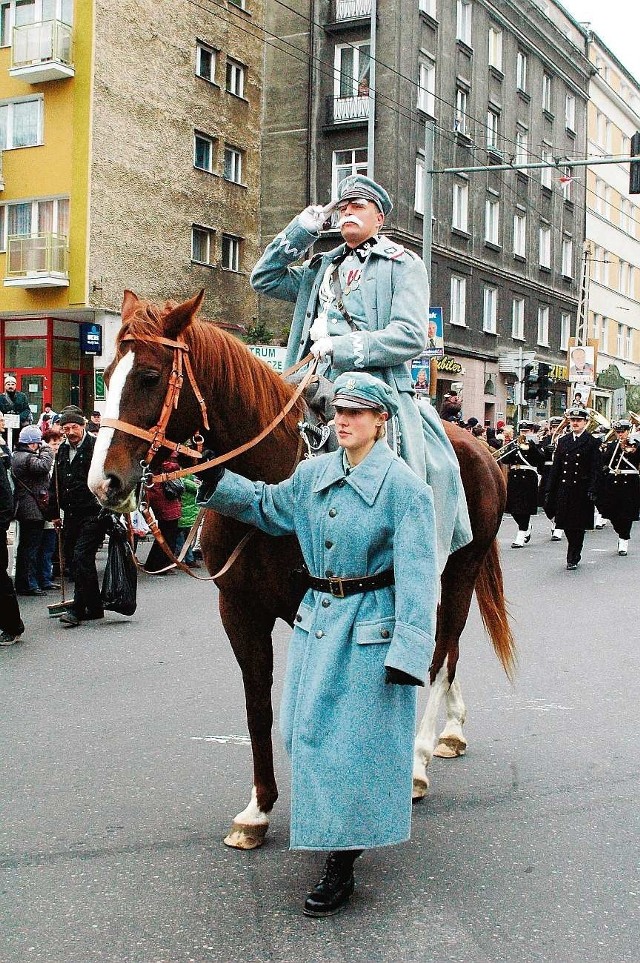 W gdyńskiej Paradzie Niepodległości przejdzie marszałek Józef Piłsudski