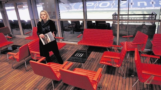 Poznański stadion na Euro 2012 oferuje w sumie 44 loże VIP dla 492 osób, a także kilkaset miejsc biznesowych