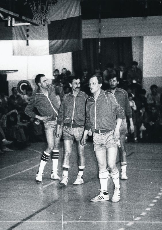 Anacko (drugi z prawej) zdobył dwa mistrzostwa Polski