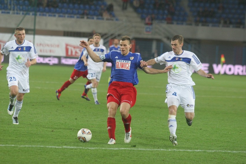 1. liga piłkarska: Piast Gliwice - Olimpia Elbląg 1:0 [ZDJĘCIA]