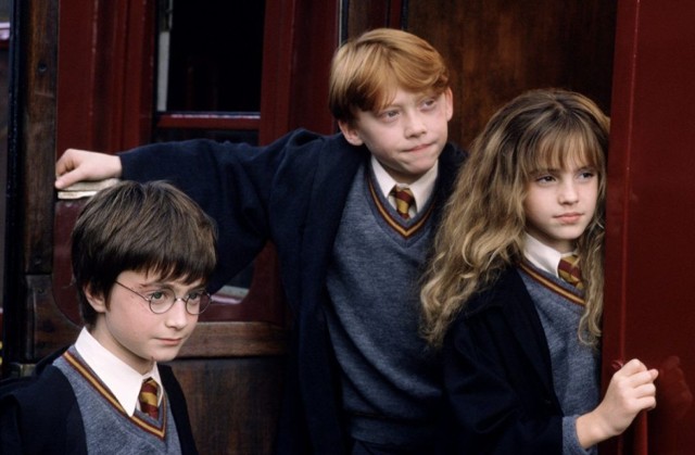 Rupert Grint , Emma Watson, Daniel Radcliffe