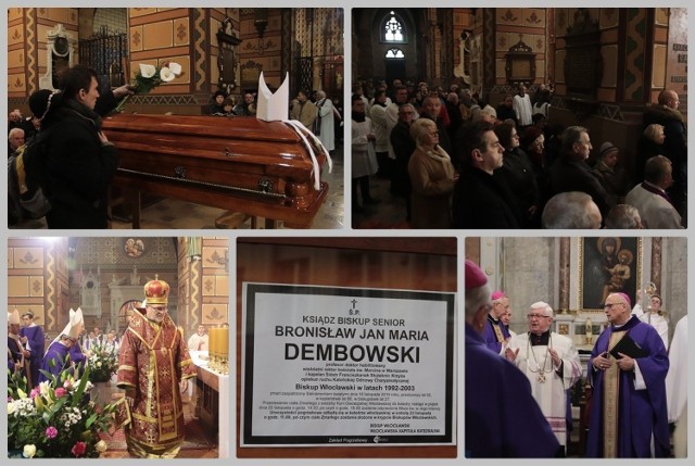 Pogrzeb biskupa Bronisława Dembowskiego w katedrze we Włocławku.
Liturgia pogrzebowa rozpoczęła się w katedrze włocławskiej o godz 11. Trumna z ciałem biskupa Dembowskiego, zgodnie z Jego ostatnia wolą, została złożona w krypcie biskupów włocławskich.

We Włocławku panuje żałoba. 

Biskup Bronisław Dembowski, były ordynariusz diecezji włocławskiej, zmarł w sobotę, 16 listopada, w wyniku rozległego udaru. Miał 92 lata.