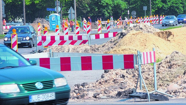 Noga z gazu. Na skrzyżowaniu Prusa i Solidarności będą coraz większe utrudnienia