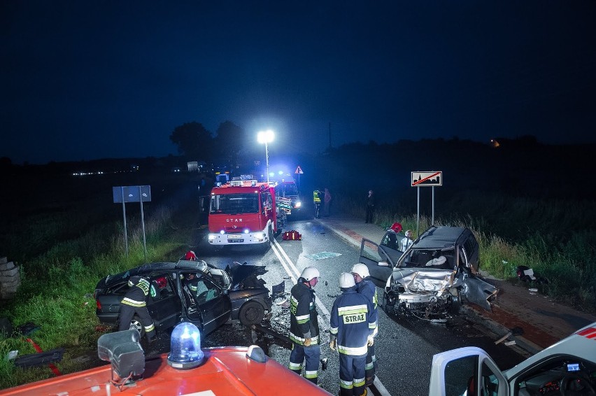 Groźny wypadek na trasie Wągrowiec-Rogoźno