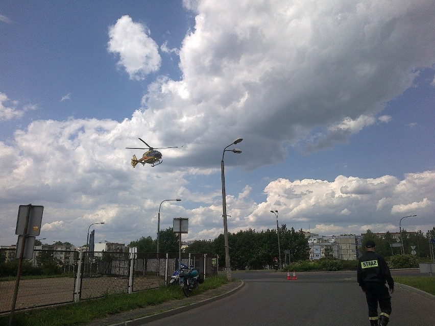 Wypadek autobusu w Tarnowskich Górach. 19 osób rannych [ZDJĘCIA]