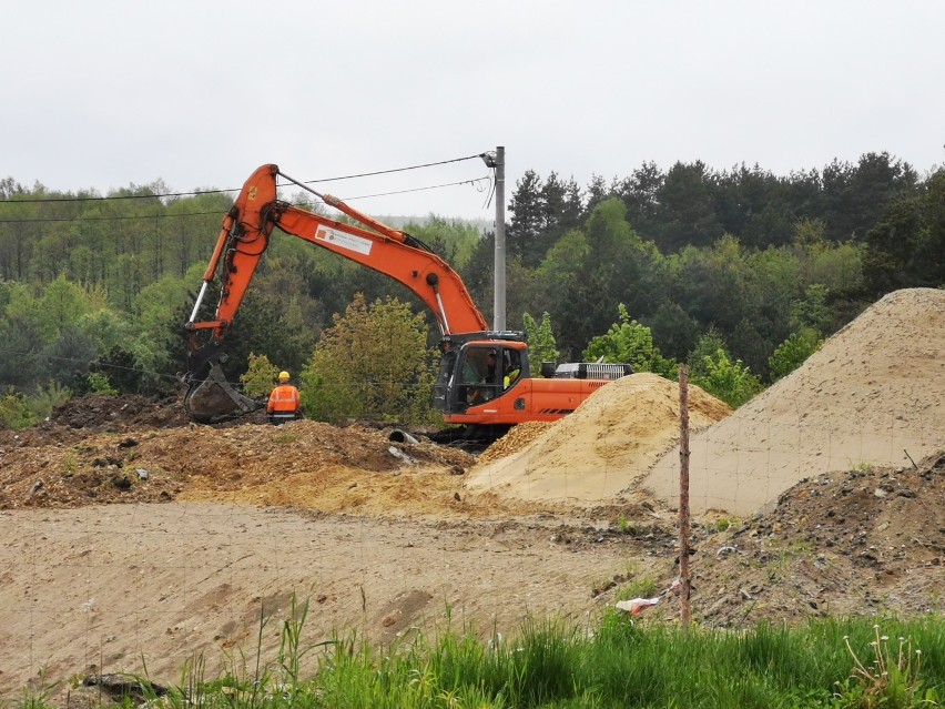 Chrzanów. Trwa budowa Parku Handlowego Kasztelania [ZDJĘCIA] 